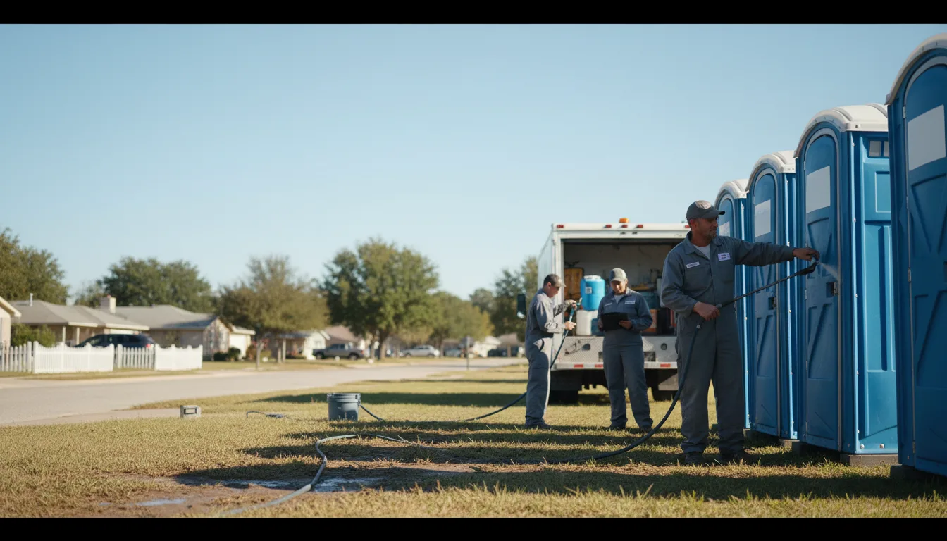 Long-Term Portable Toilet Rental in Howey In The Hills, FL near me